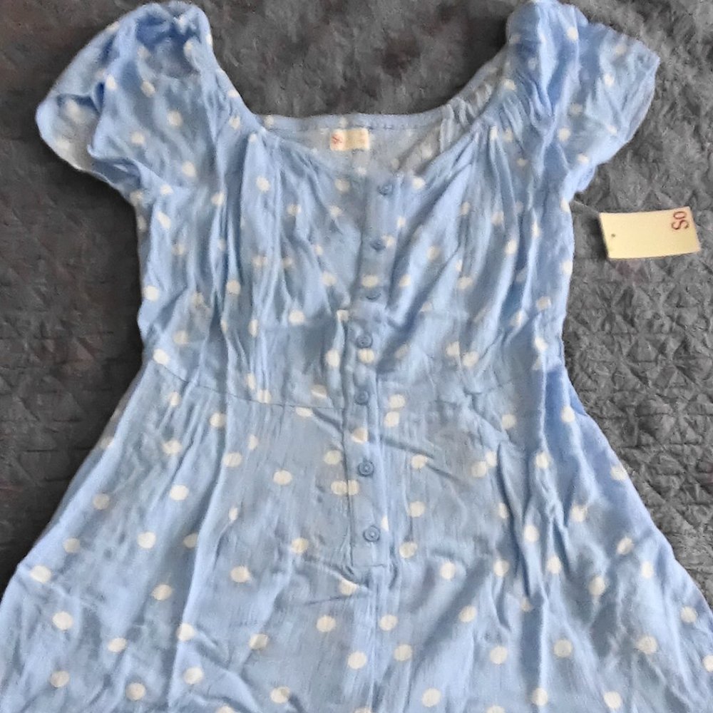 button down flutter romper